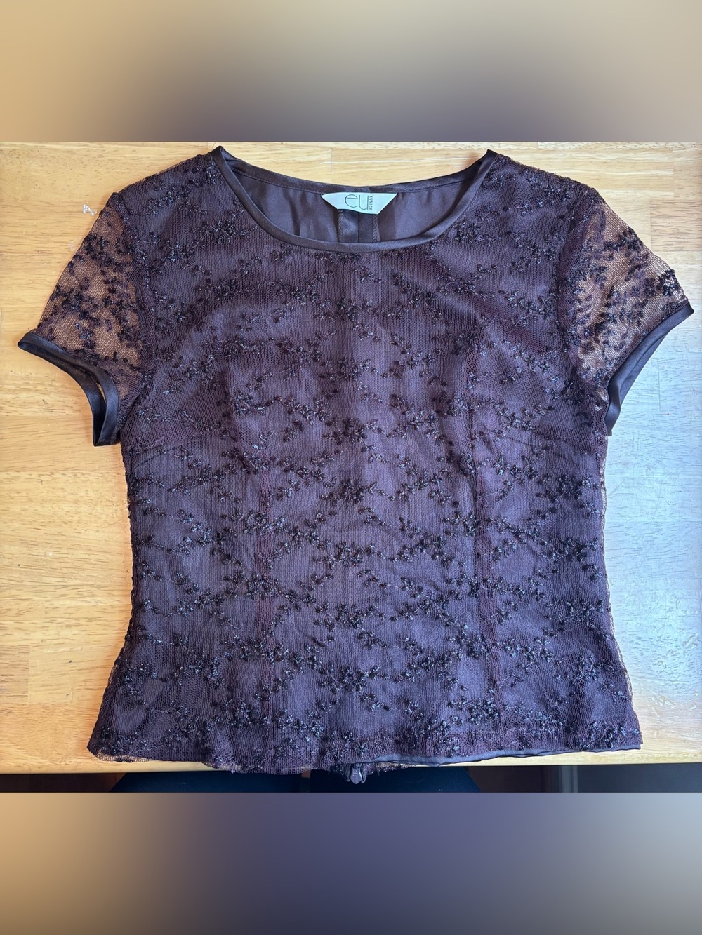 Vintage Sparkly Blouse